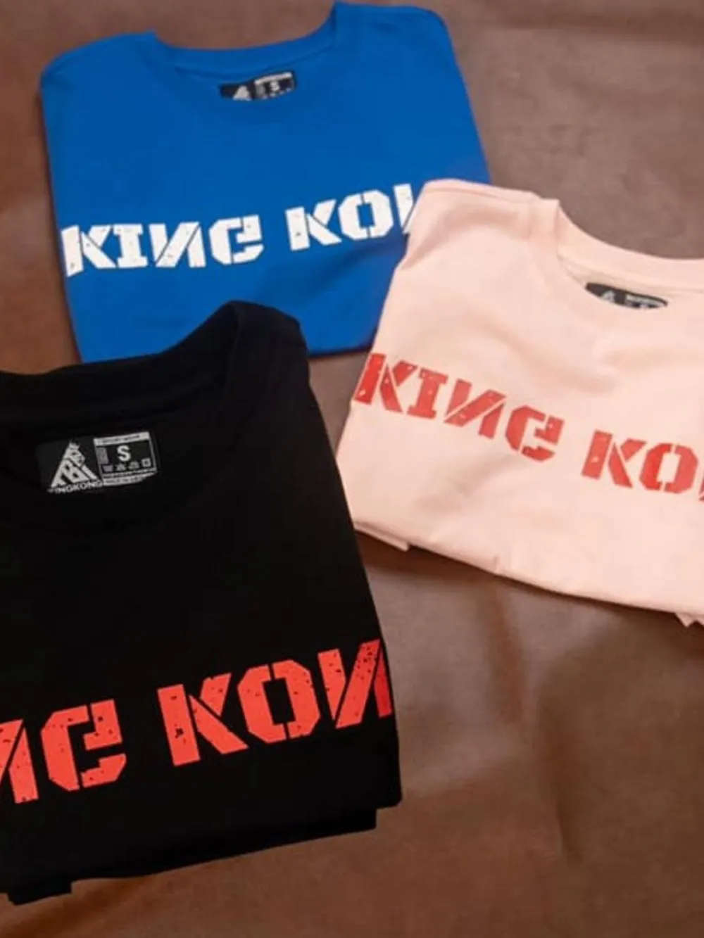 Men's Plus Size KING KONG Round Neck T-Shirt, image 3