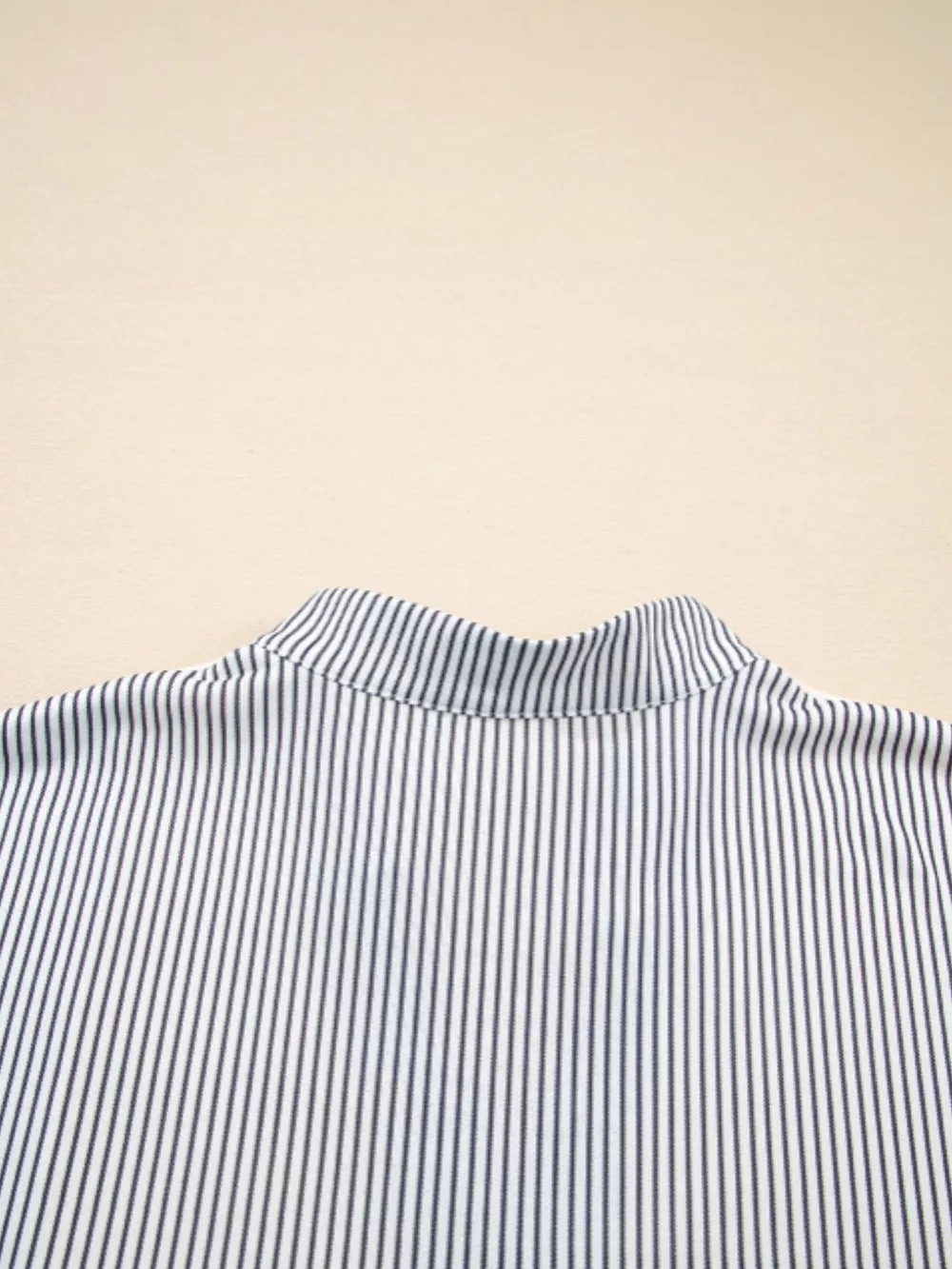 Floral Striped Drop Sleeve Collared Boxy Fit Sweatshirt, image 14