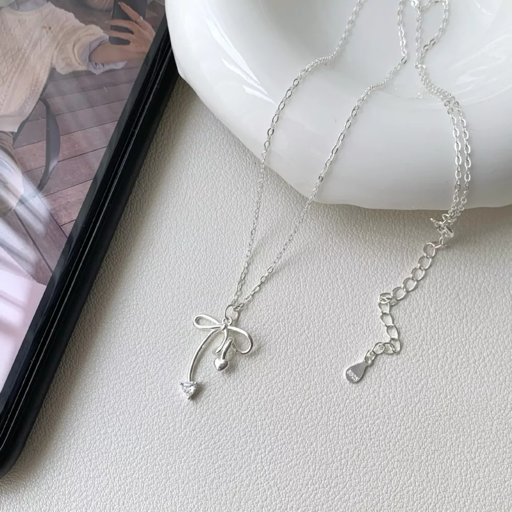 Bowknot Pendant Necklace, image 2