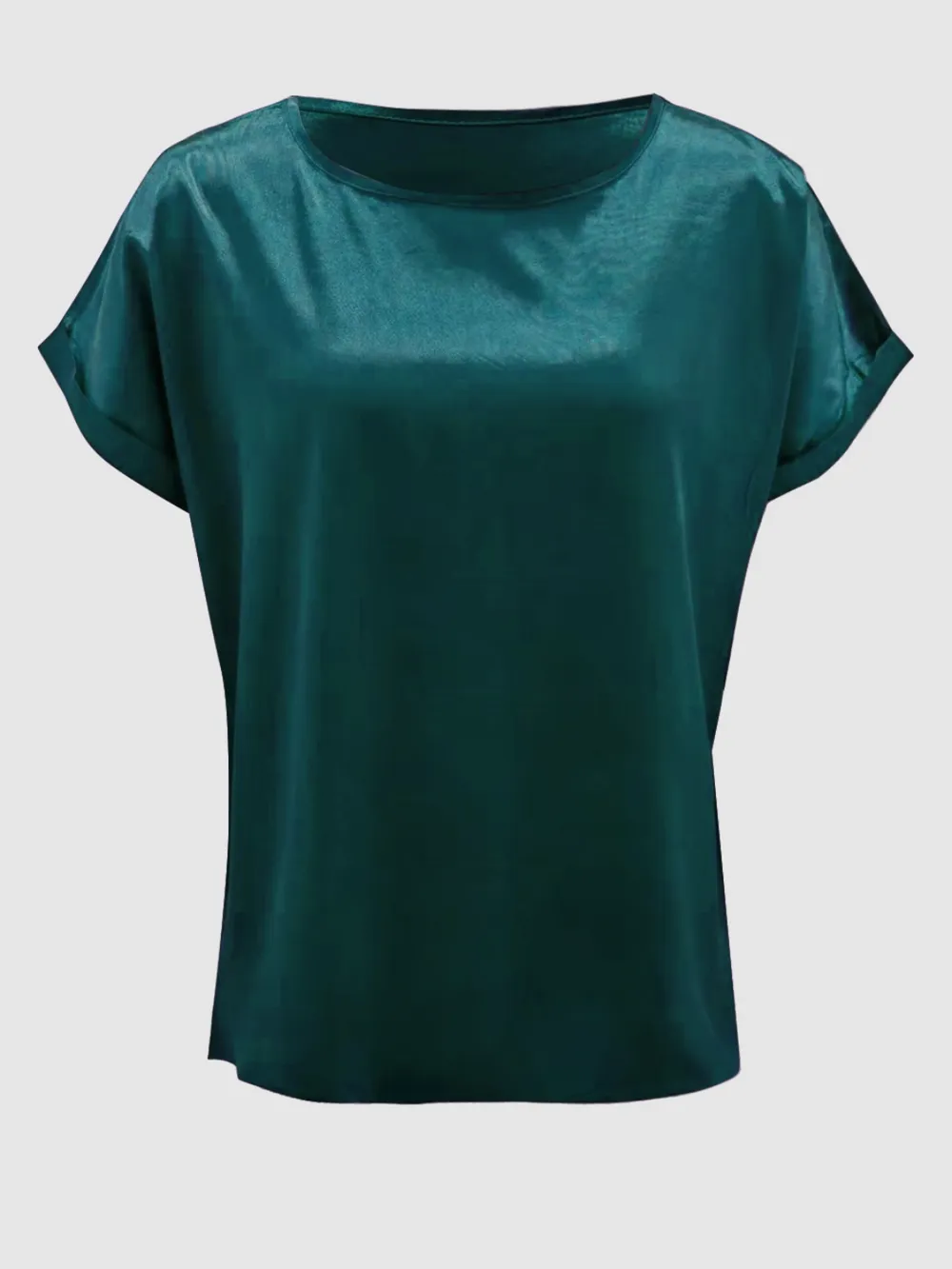 Round Neck Short Sleeve T-Shirt, image 17