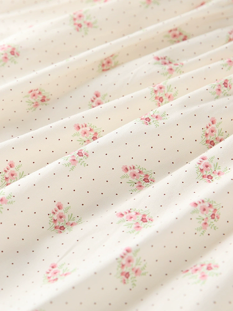 Children's Floral Print Long Sleeve Casual Dress, image 3