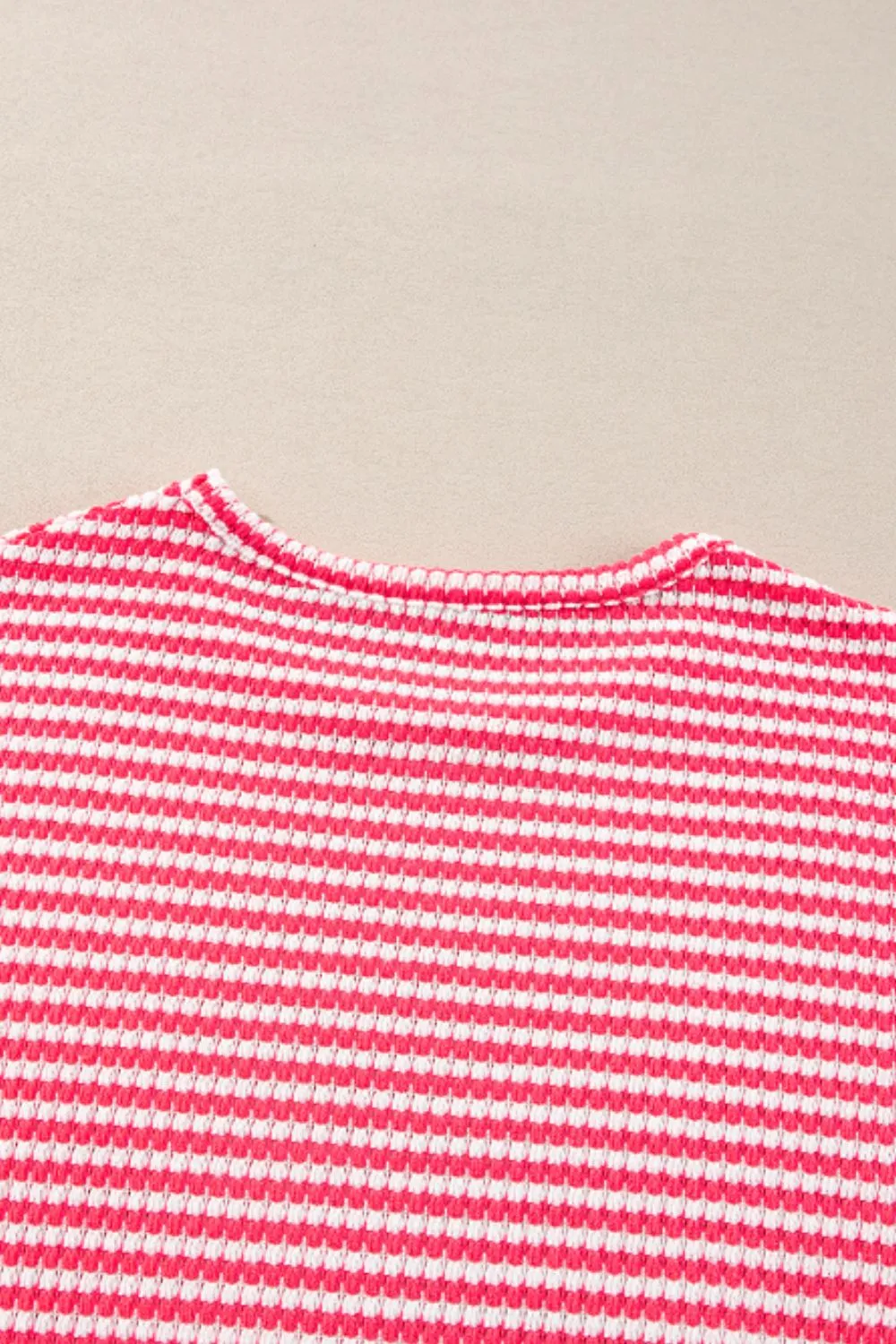 Striped Round Neck Long Sleeve Top, image 10
