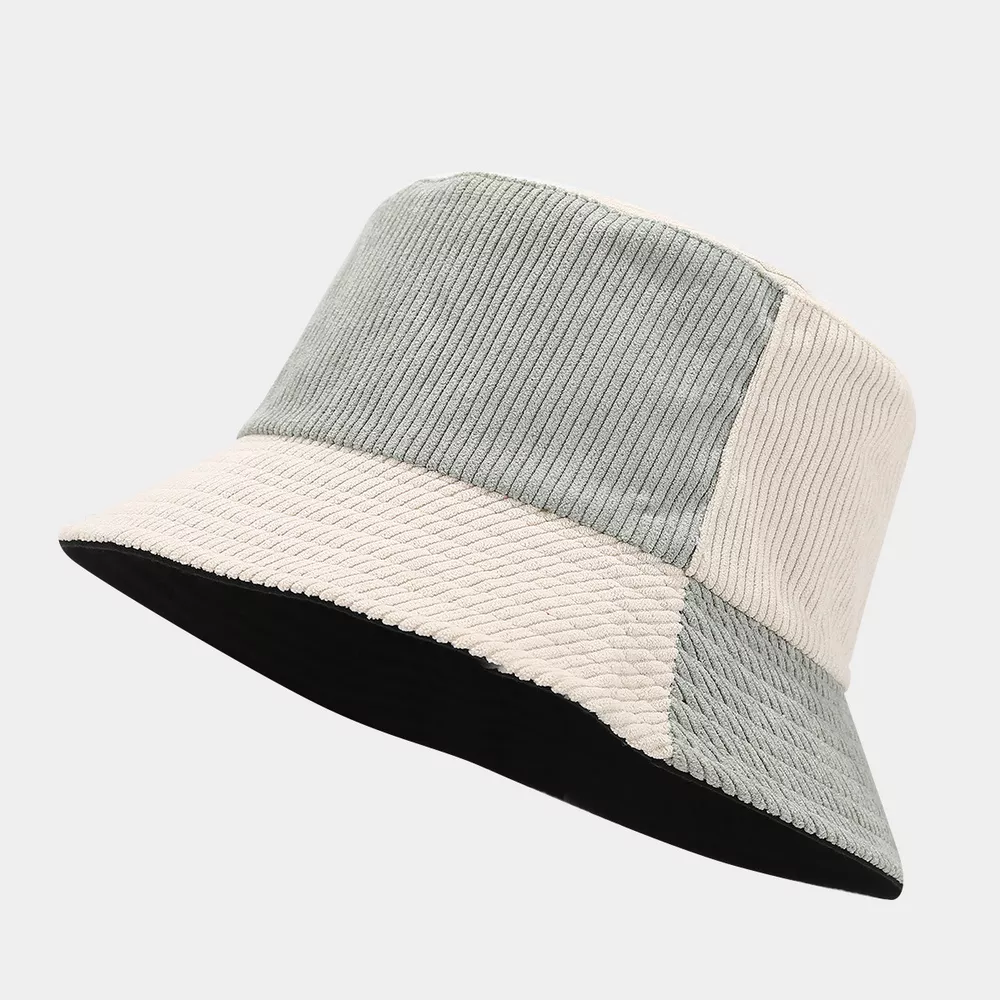 Color-Block Corduroy Bucket Hat, image 2