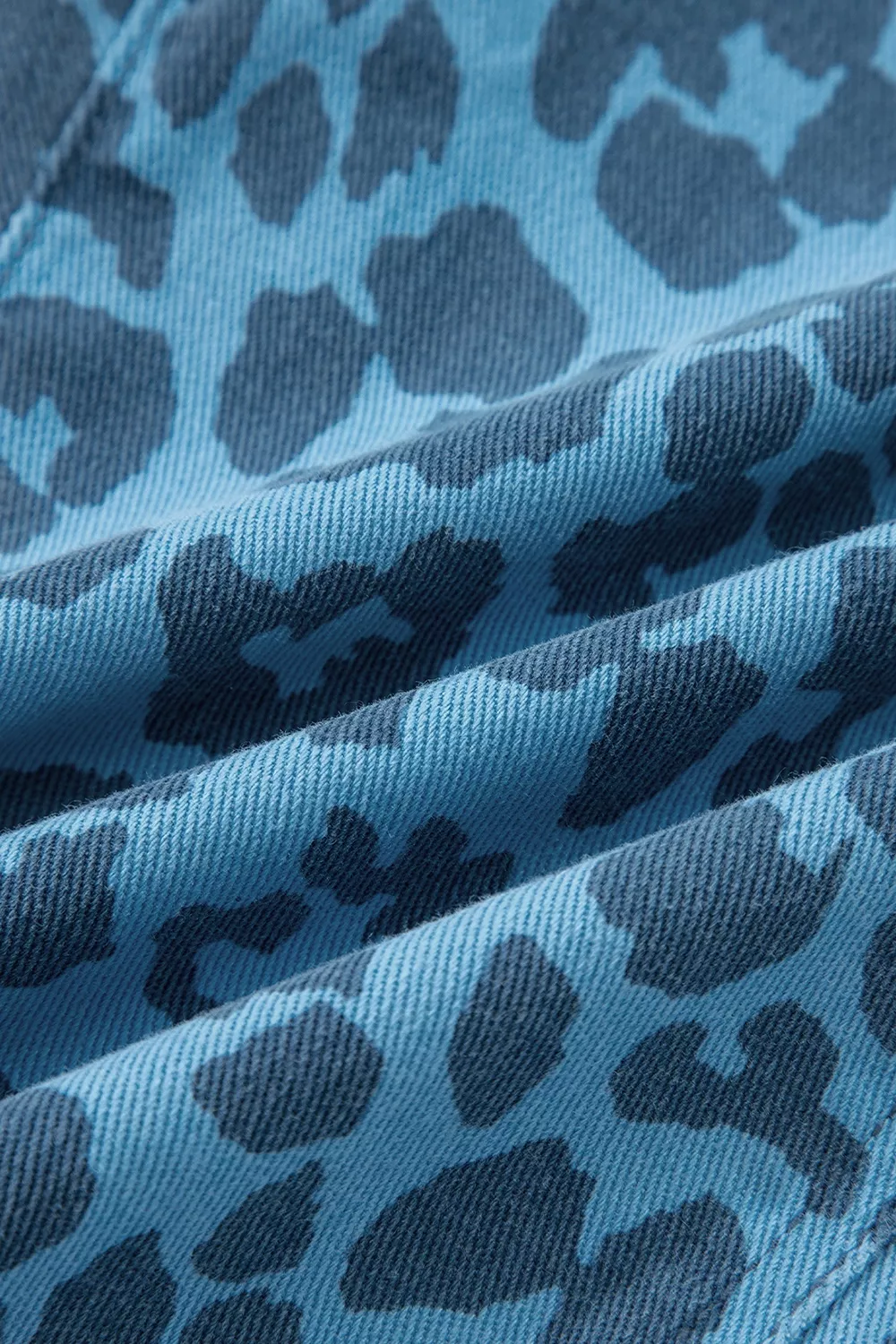 Leopard Print Barrel Leg Jeans, image 14