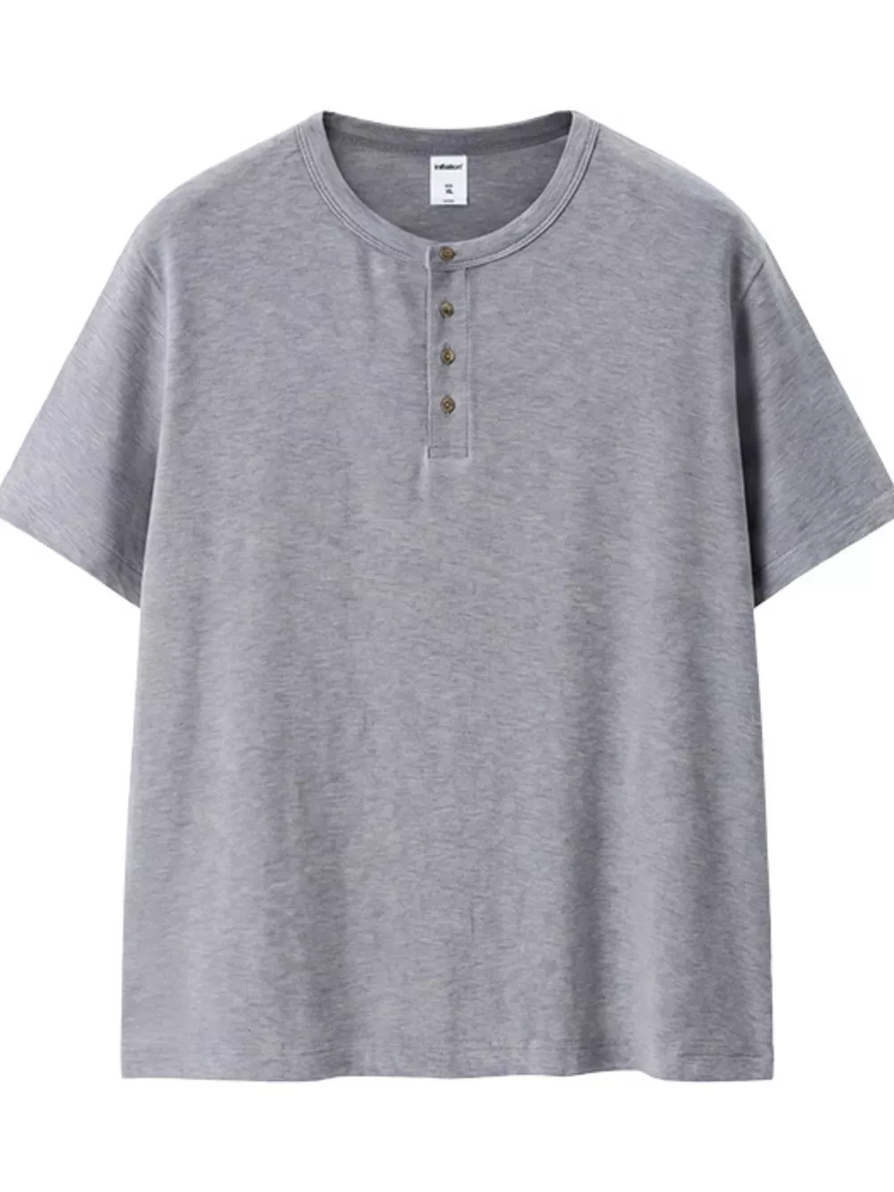 Men's Short Sleeve Henley T-Shirt, image 9