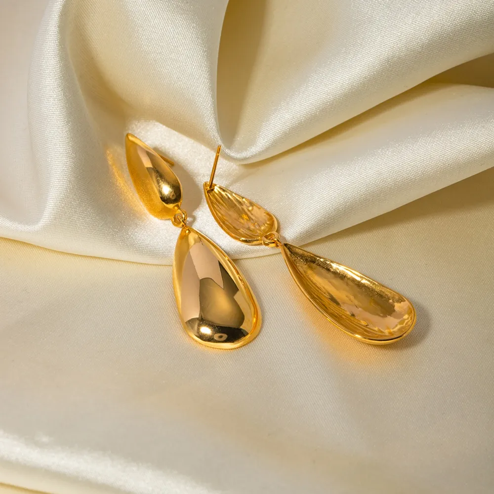 Stainless Steel Dangle Earrings, image 4