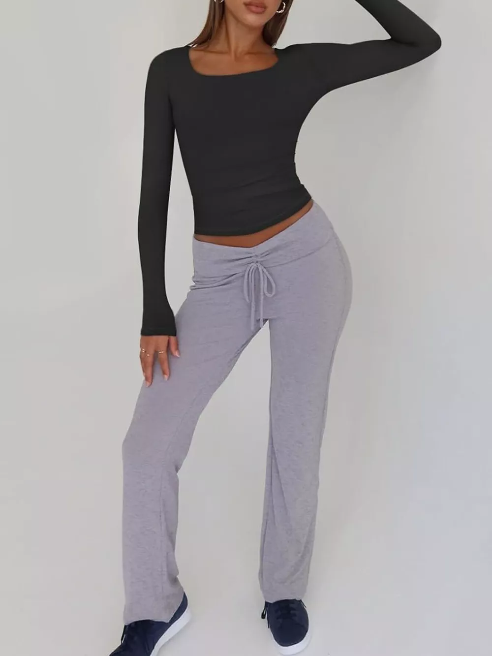 Slim Fit Long Sleeve T-Shirt, image 4