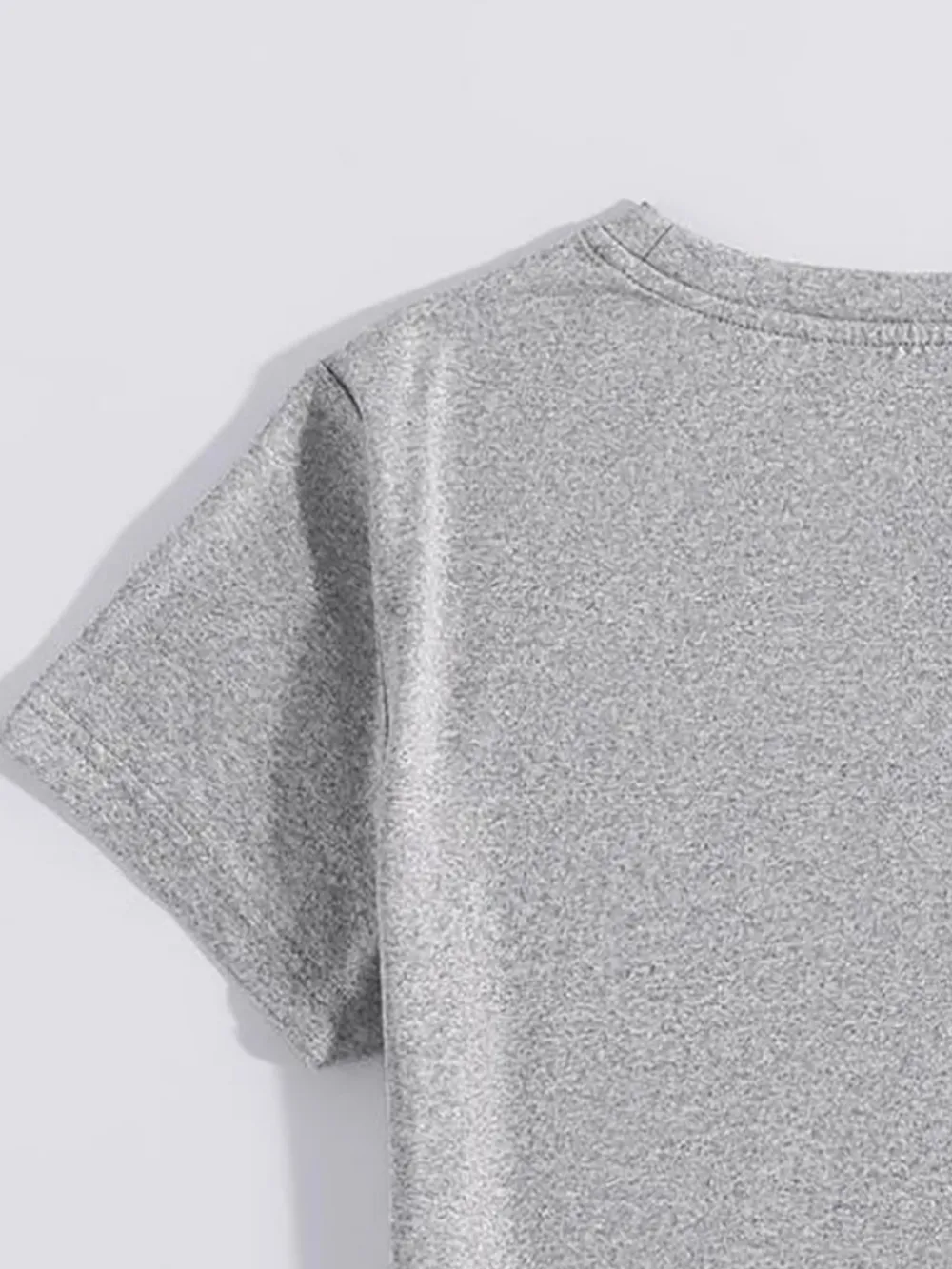 Graphic Round Neck Short Sleeve T-Shirt, image 9
