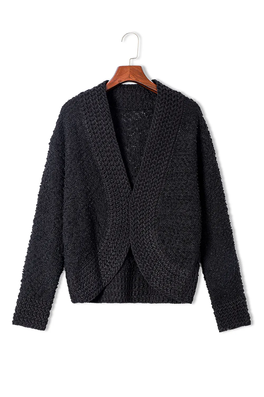 Solid Color Open Front Cardigan, image 13
