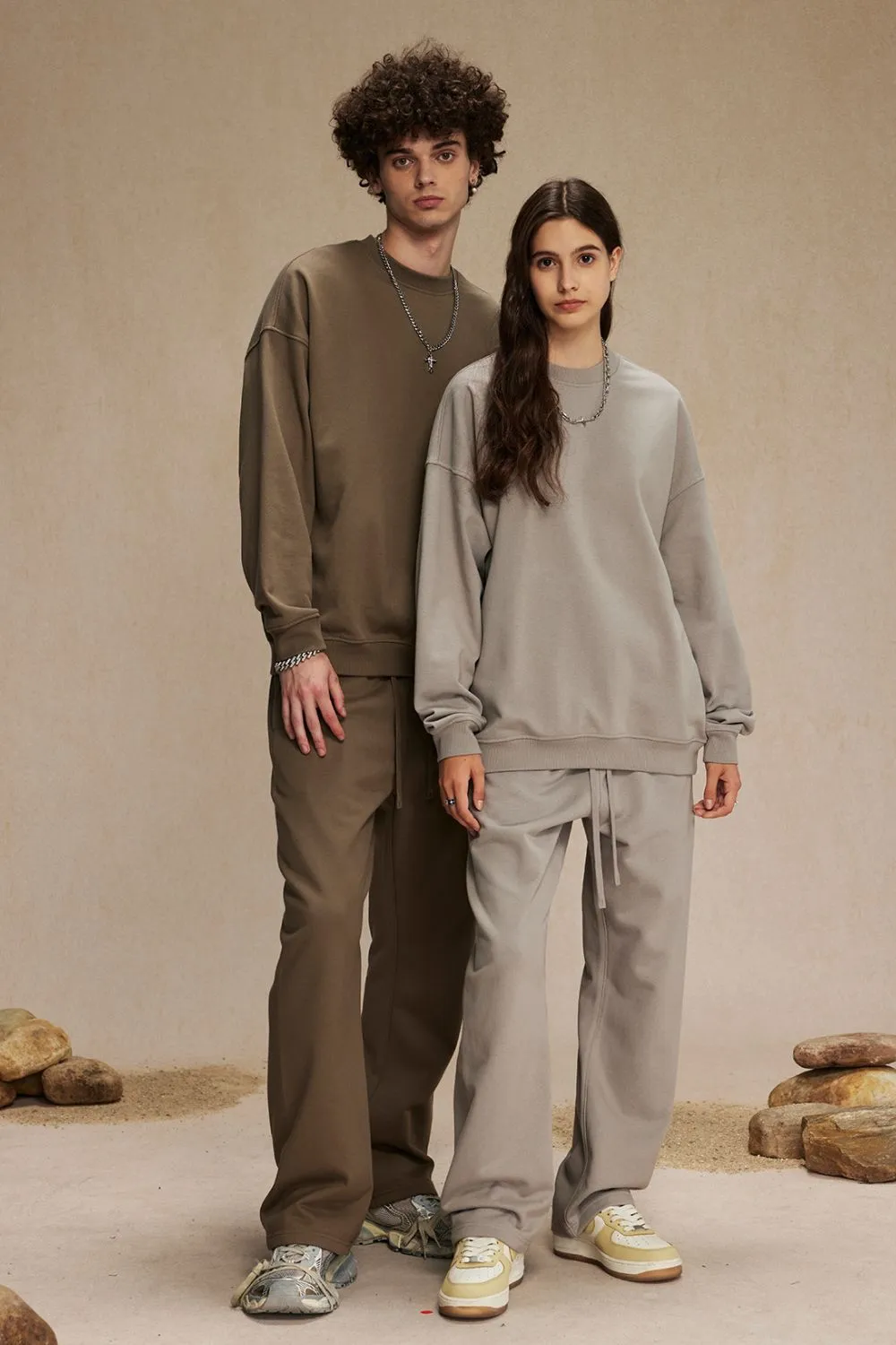 Men's Round Neck Long Sleeve Sweatshirt, image 28
