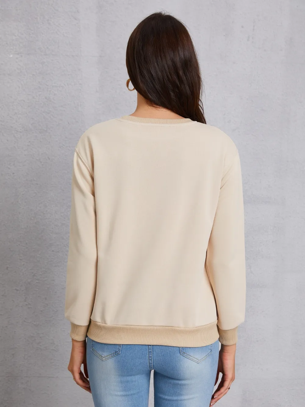 IT'S ST. PATRICK'S DAY Graphic Round Neck Sweatshirt, image 8