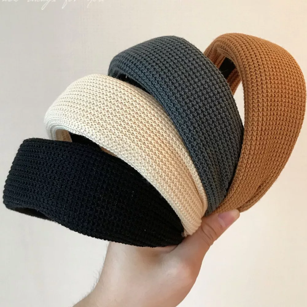Knitted Wide Padded Headband, image 2
