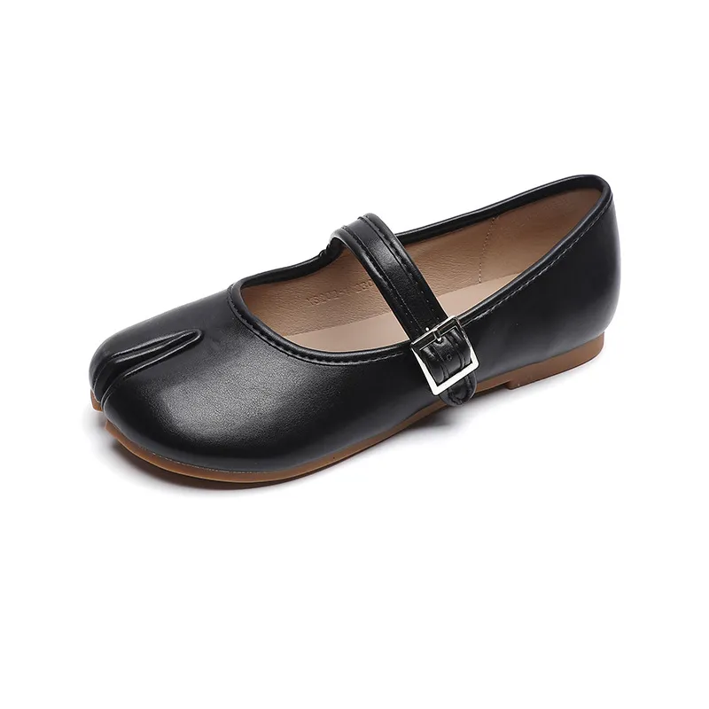 Split-Toe Flat Slip-Ons, image 6