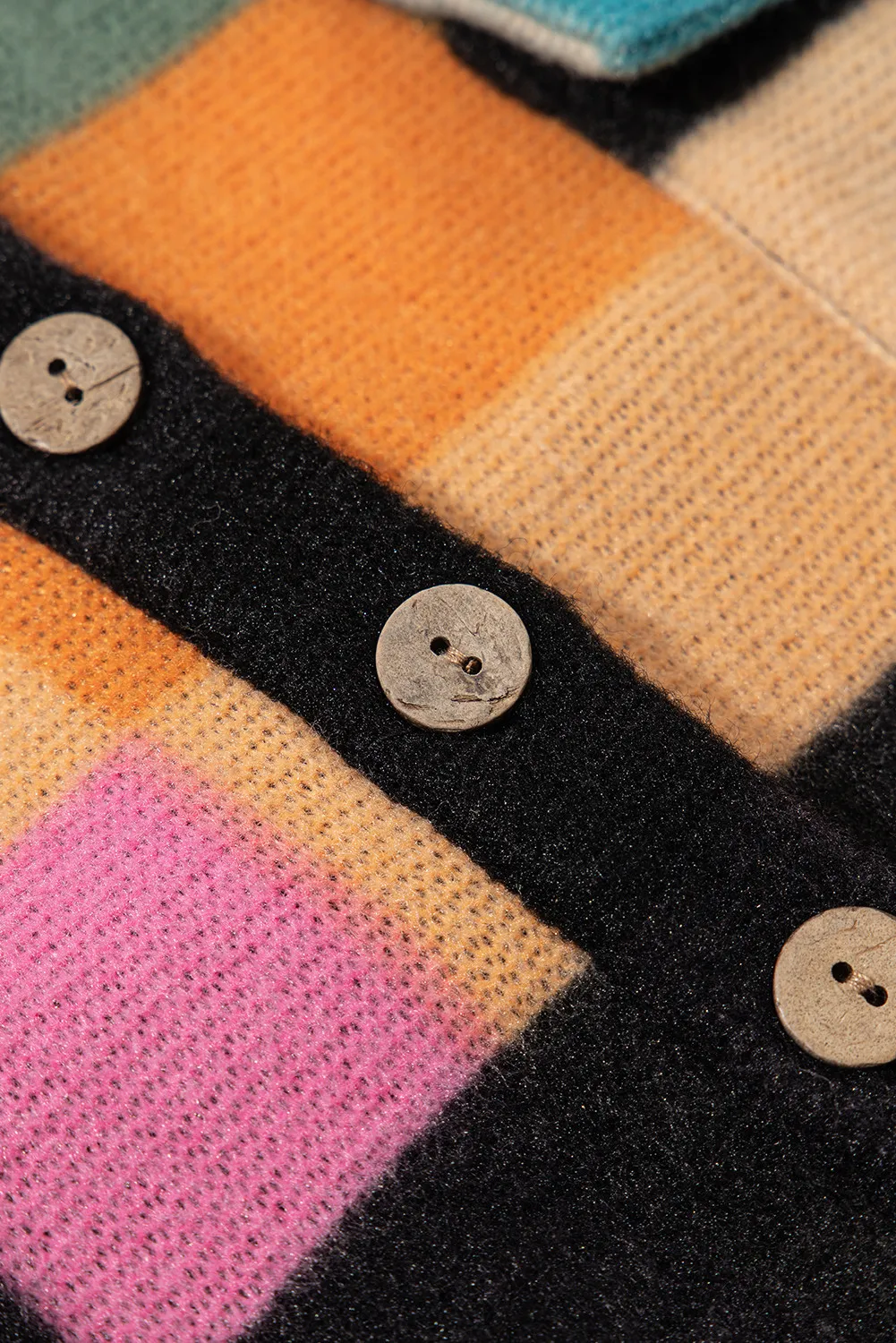 Drawstring Color Block Long Sleeve Hoodie, image 6