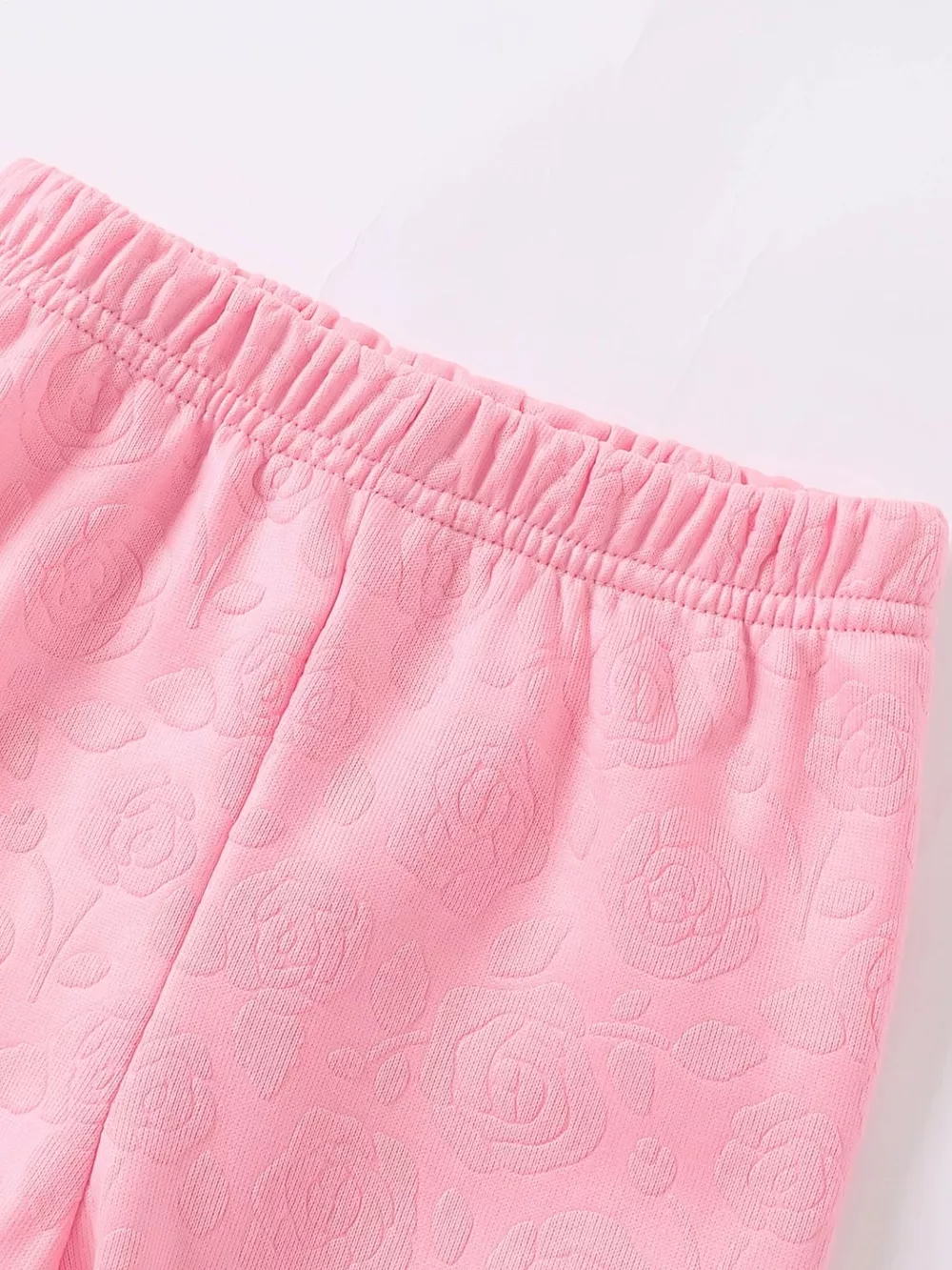 Children's Embossed Floral Hoodie & Pants Set, image 4