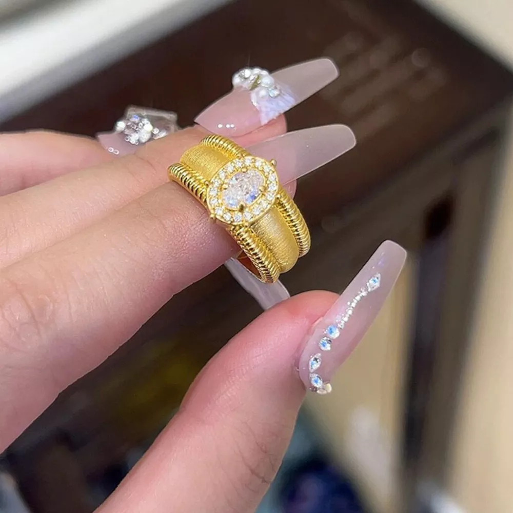 18K Gold-Plated 925 Sterling Silver Ring, image 5