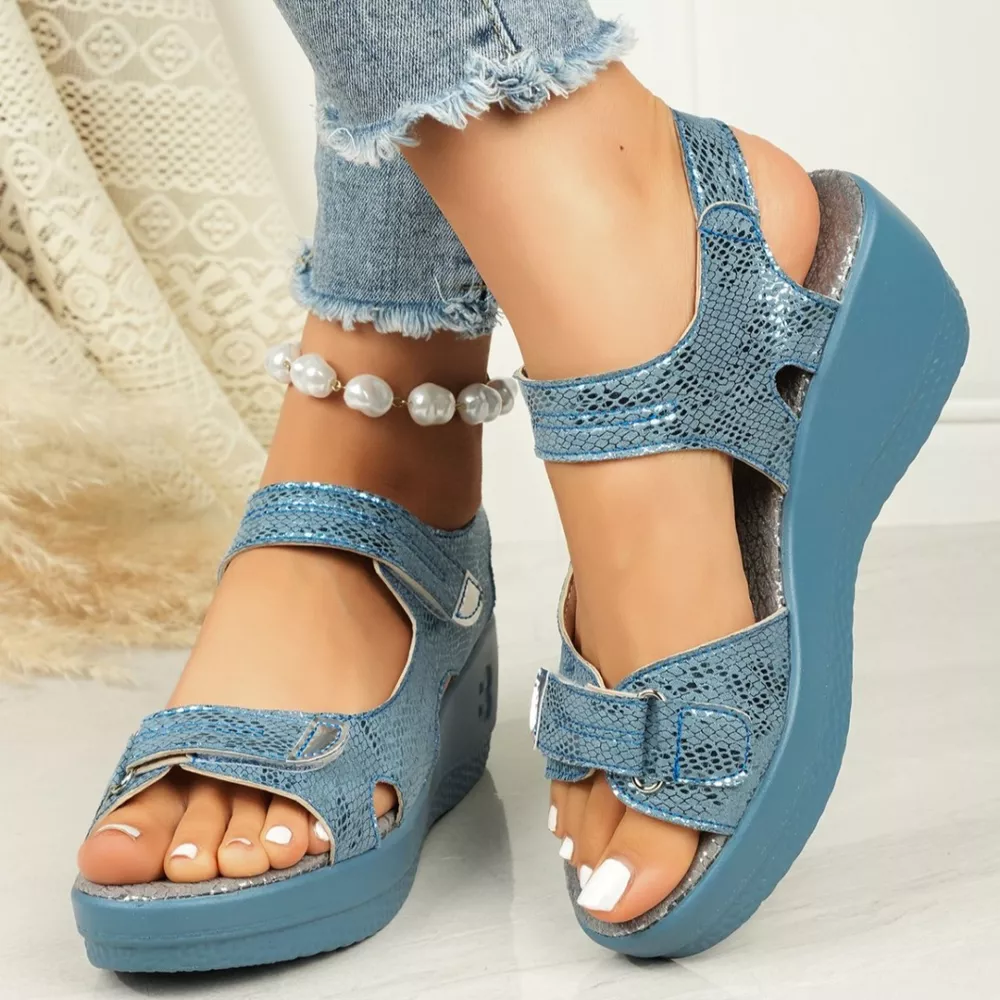 Open Toe Wedge Sandals, image 9