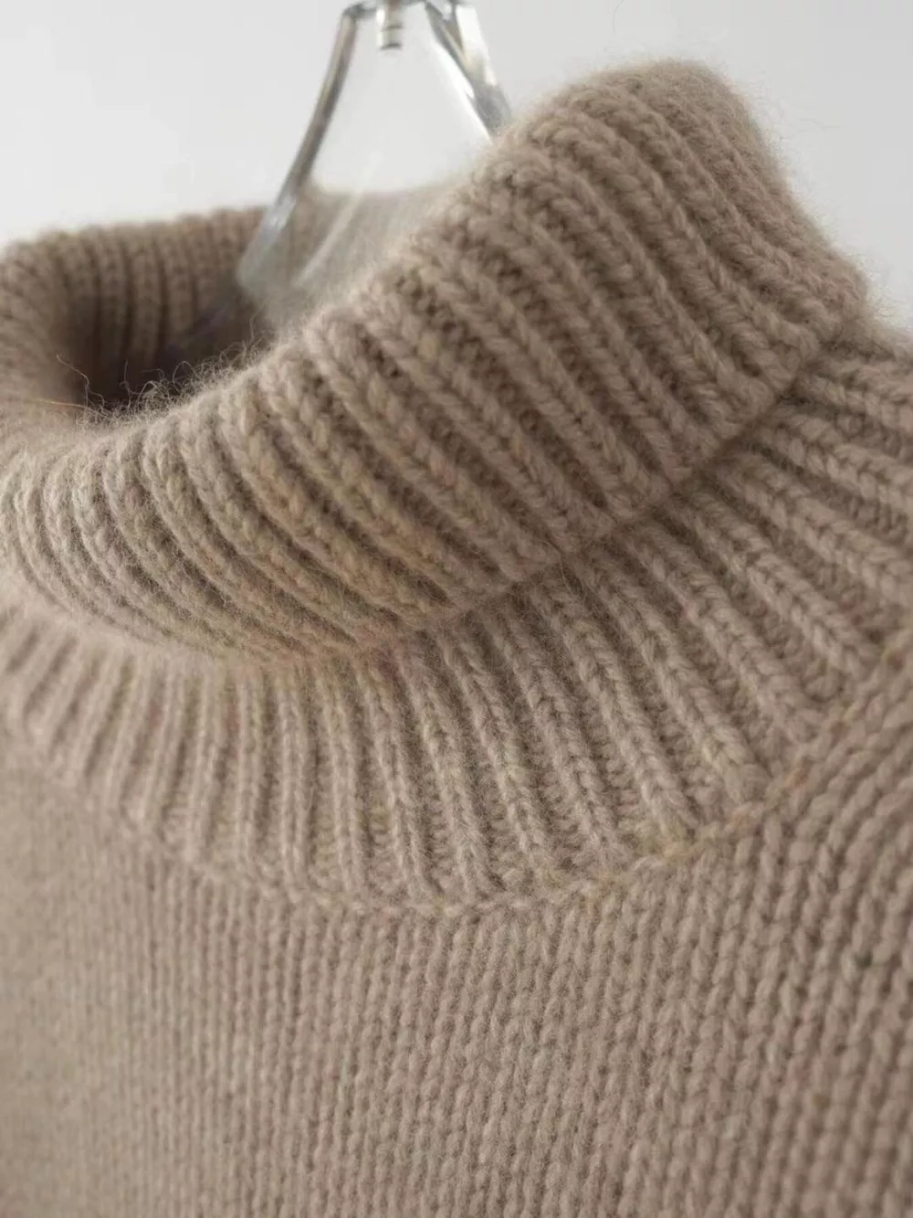 Turtleneck Dropped Shoulder Sweater, image 17