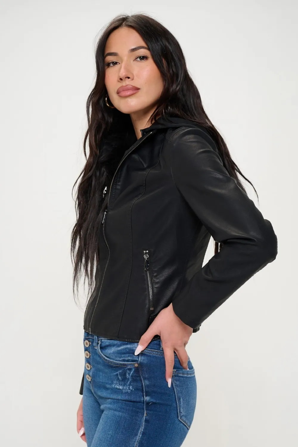 Zip Up Hooded Jacket, image 3