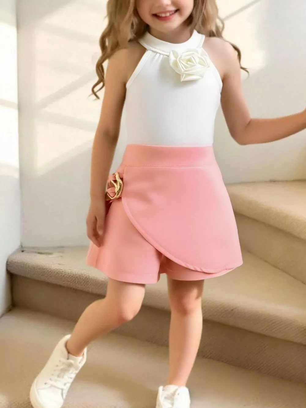 Children's Sleeveless Top & Skort Set, image 2