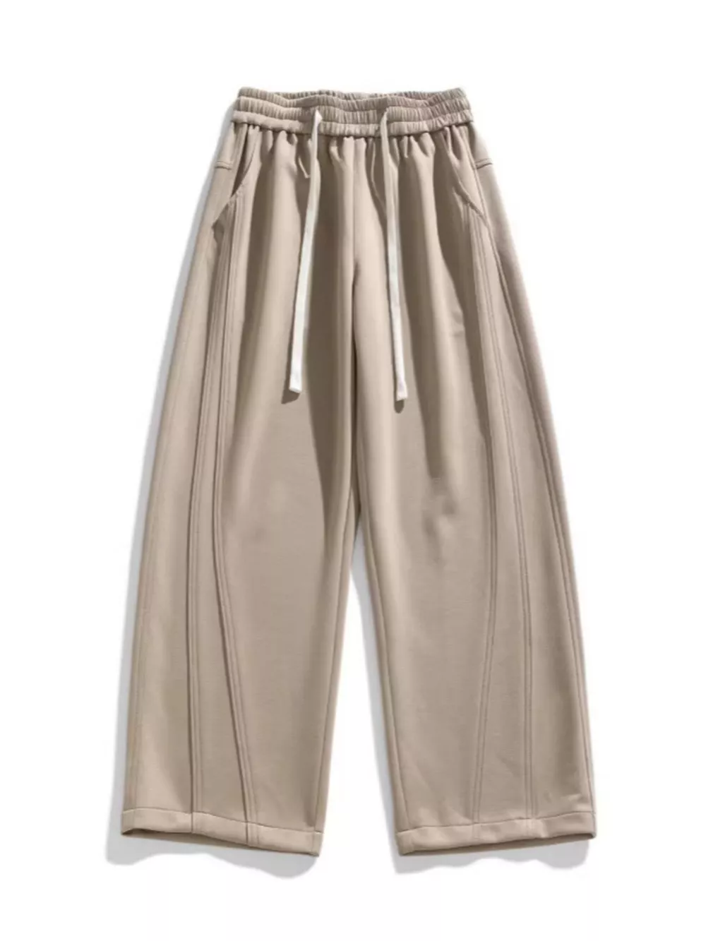 Men's Plus Size Loose Fit Wide Leg Casual Pants, image 2
