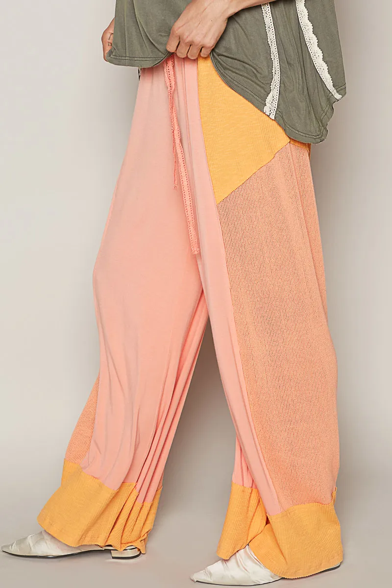 Drawstring Wide Leg Pants, image 2