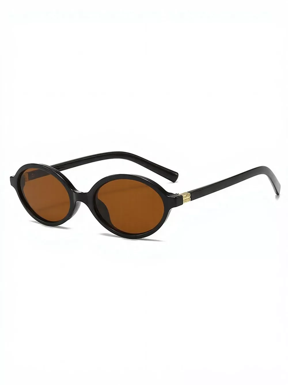 Retro Oval Frame Sunglasses, image 3