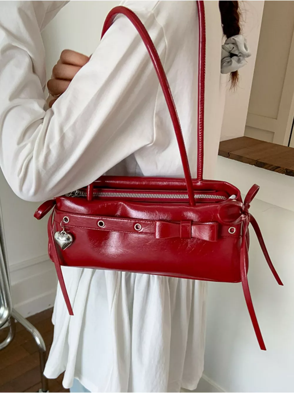 PU Leather Shoulder Bag, image 12