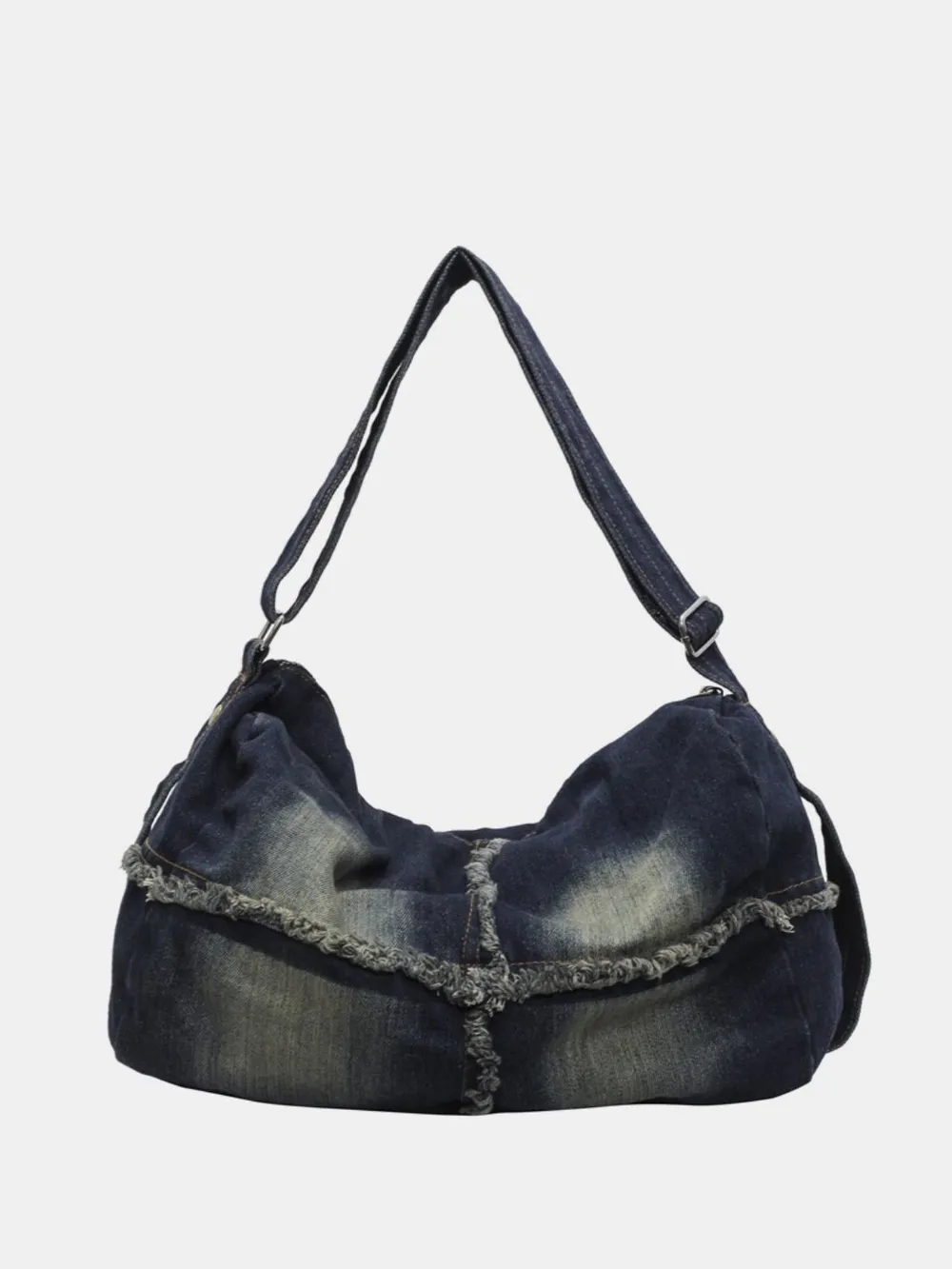 Raw Hem Gradient Crossbody Bag, image 20