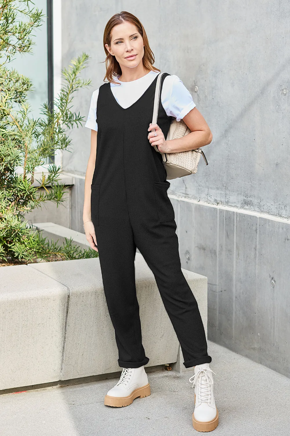 Full Size Sleeveless Straight Jumpsuit, image 15