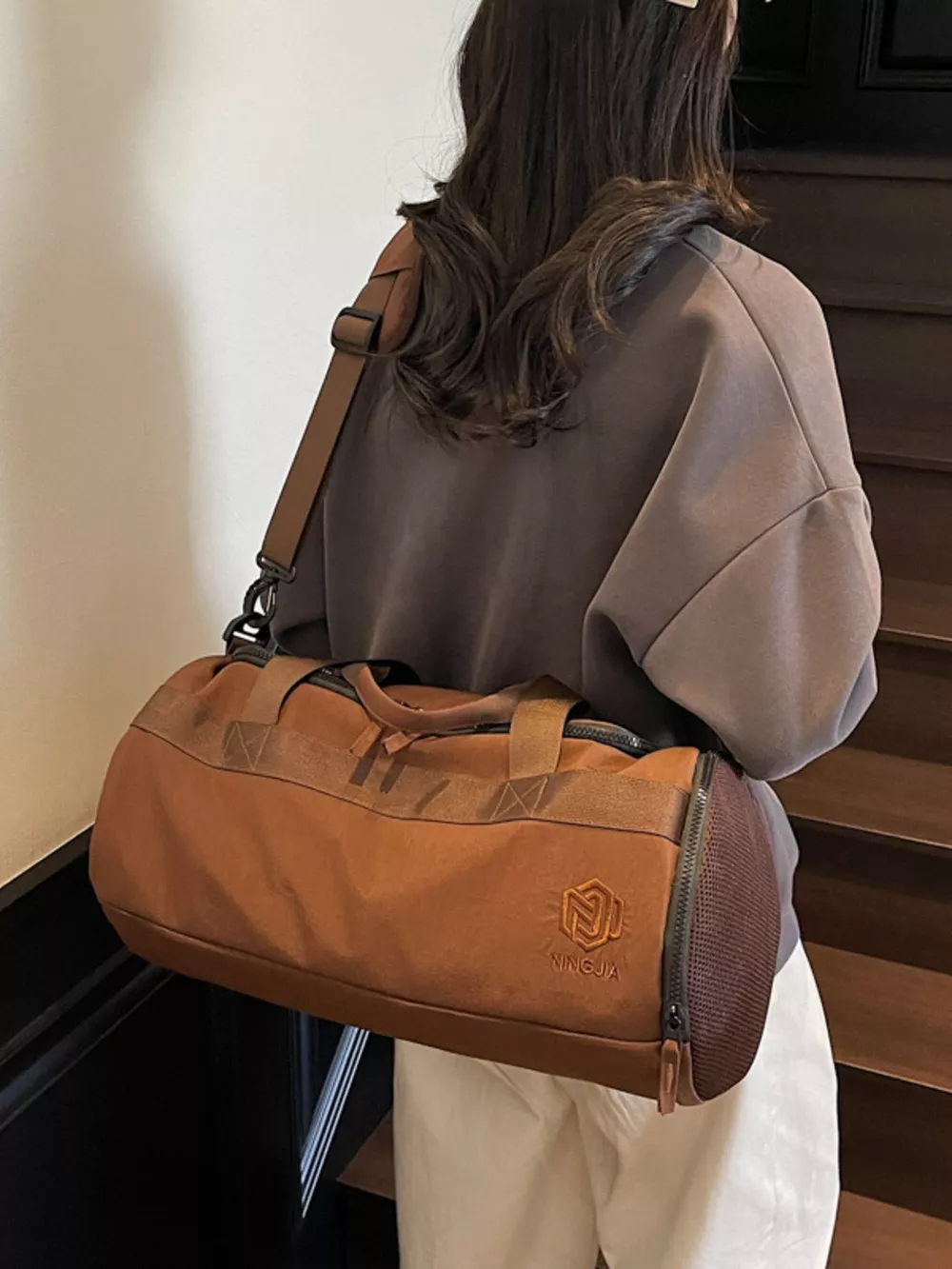 Oxford Cloth Duffel Bag, image 8
