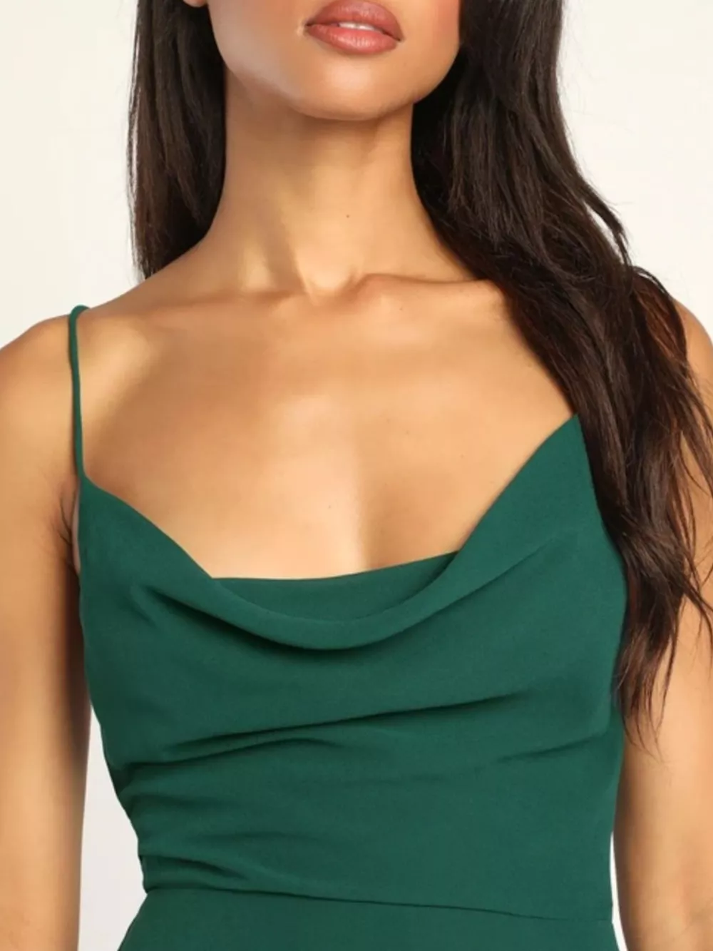 Slit Cowl Neck Maxi Dress, image 3