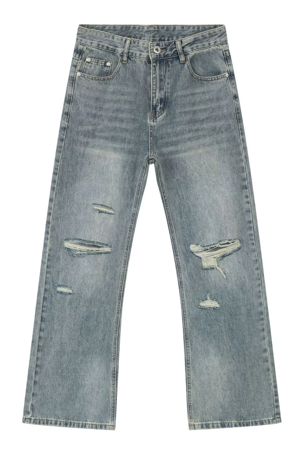 Men's Distressed Jeans, image 5