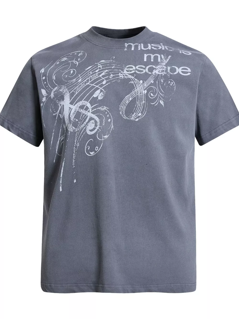 Men's Round Neck Short Sleeve T-Shirt, image 10
