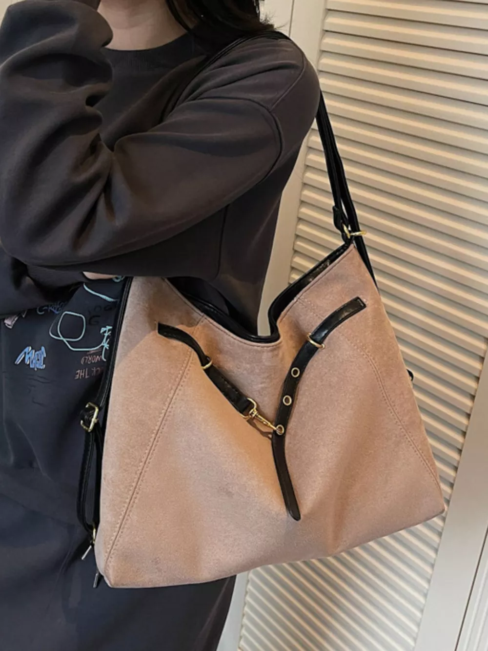 Convertible Adjustable Strap Backpack Bag, image 6