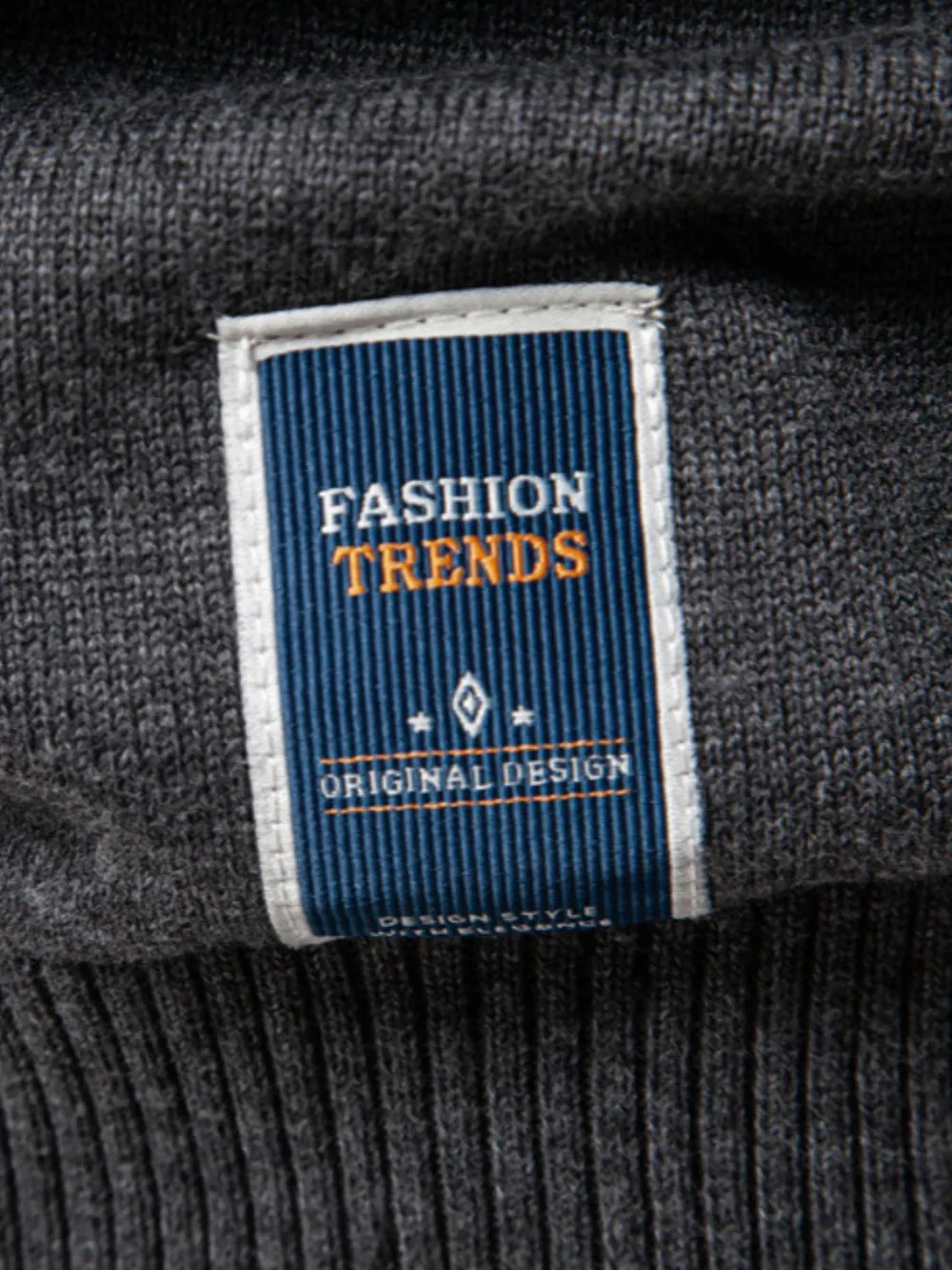 Men's Round Neck Long Sleeve Sweater, image 5