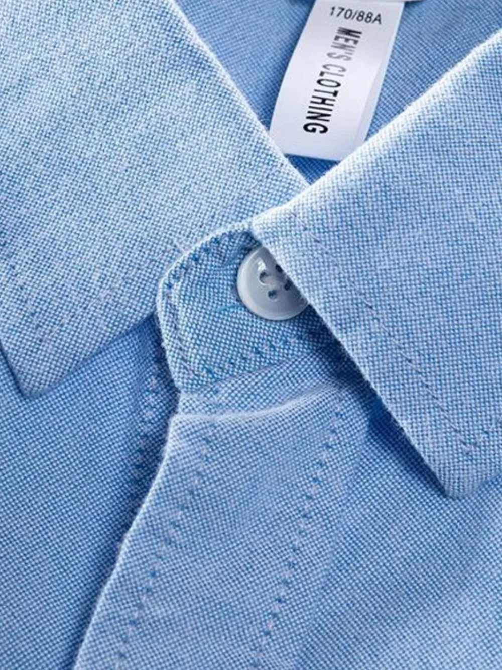 Men's Plus Size Button Up Long Sleeve Shirt, image 5