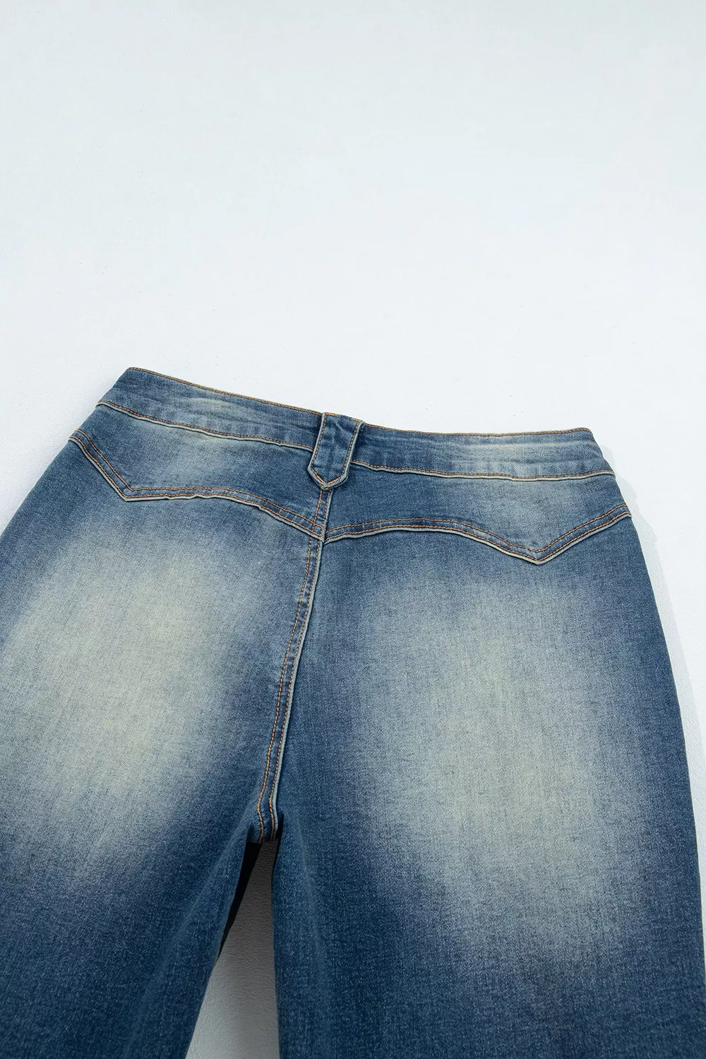 Pocket Detail Flare Leg Jeans, image 9