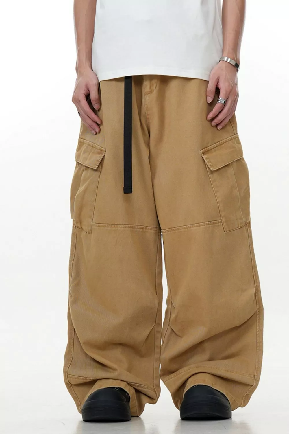 Men's Loose Fit Cargo Pants, image 4