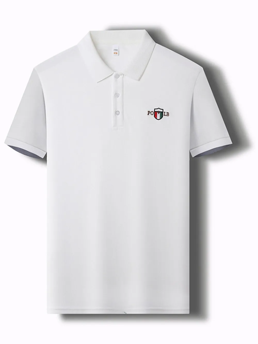 Men's Plus Size Classic Short Sleeve Polo Shirt, image 13