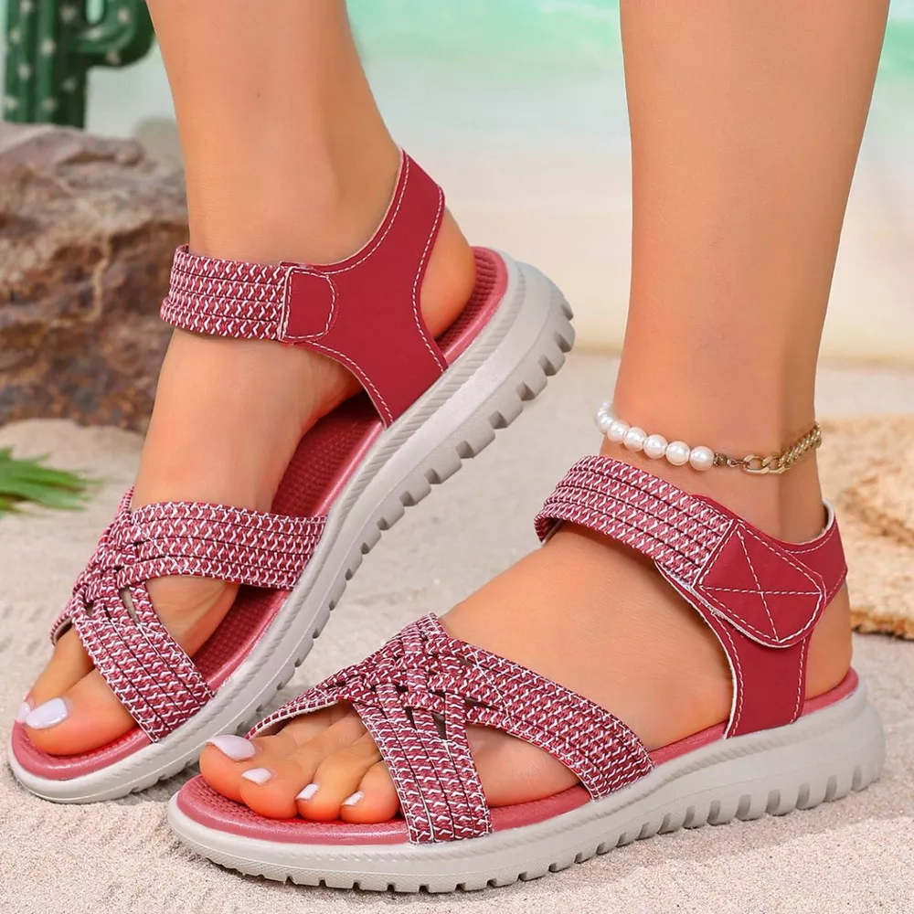 Open Toe Woven Sandals, image 15
