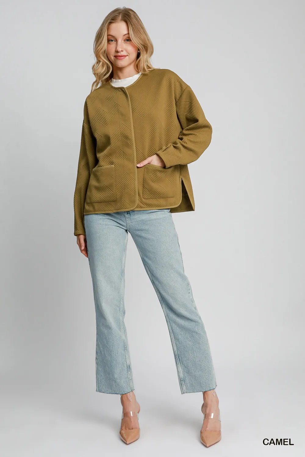 Textured Jacquard Jacket, image 3