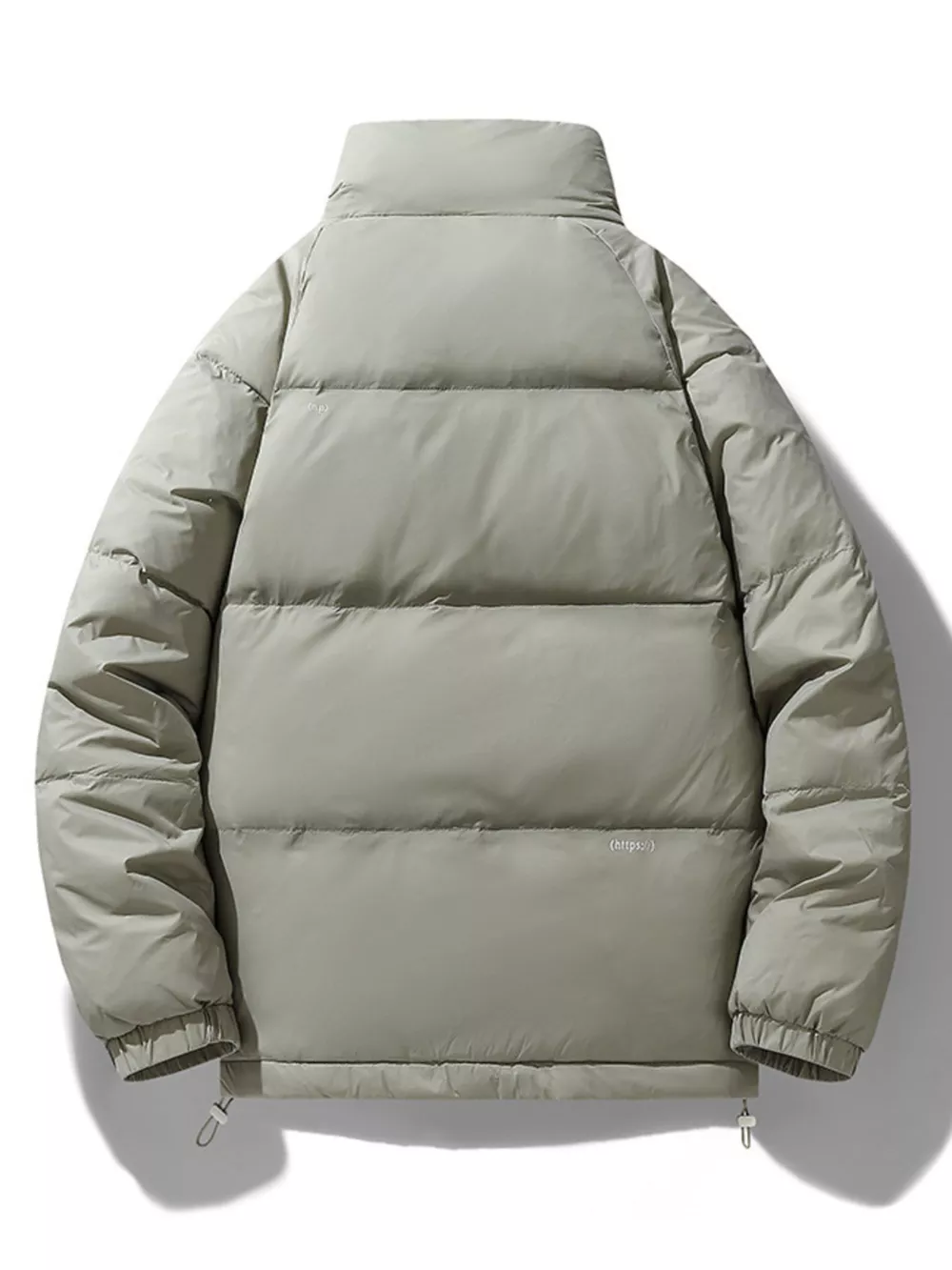 Men's Plus Size Zip Up Padded Puffer Jacket, image 4