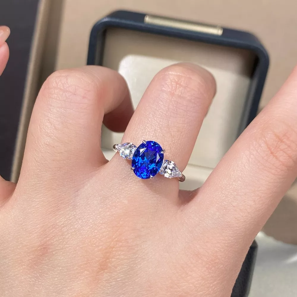 925 Sterling Silver Zircon Ring, image 3