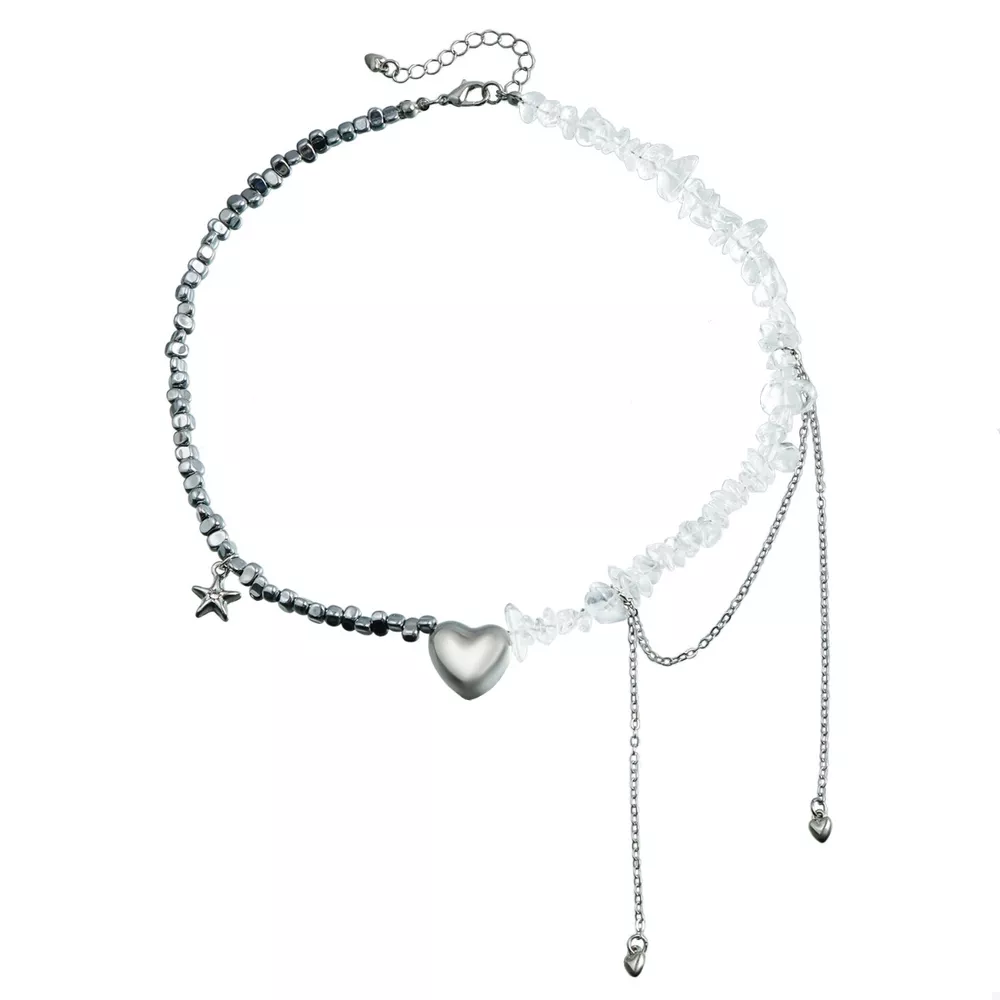 Silver-Plated Minimalist Heart Necklace, image 9