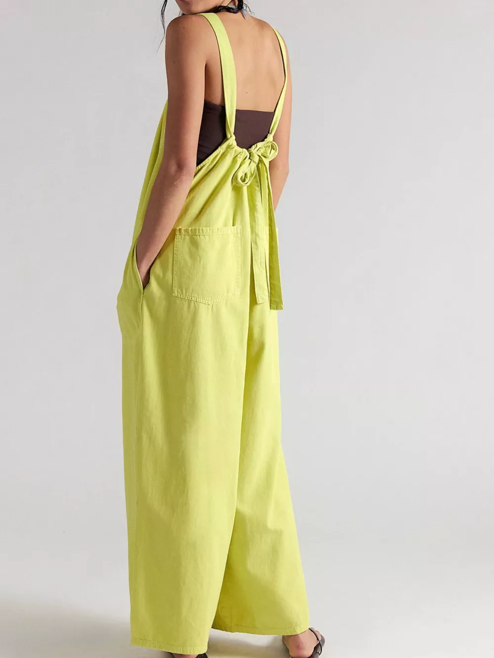 Sleeveless Wide-Leg Jumpsuit, image 8