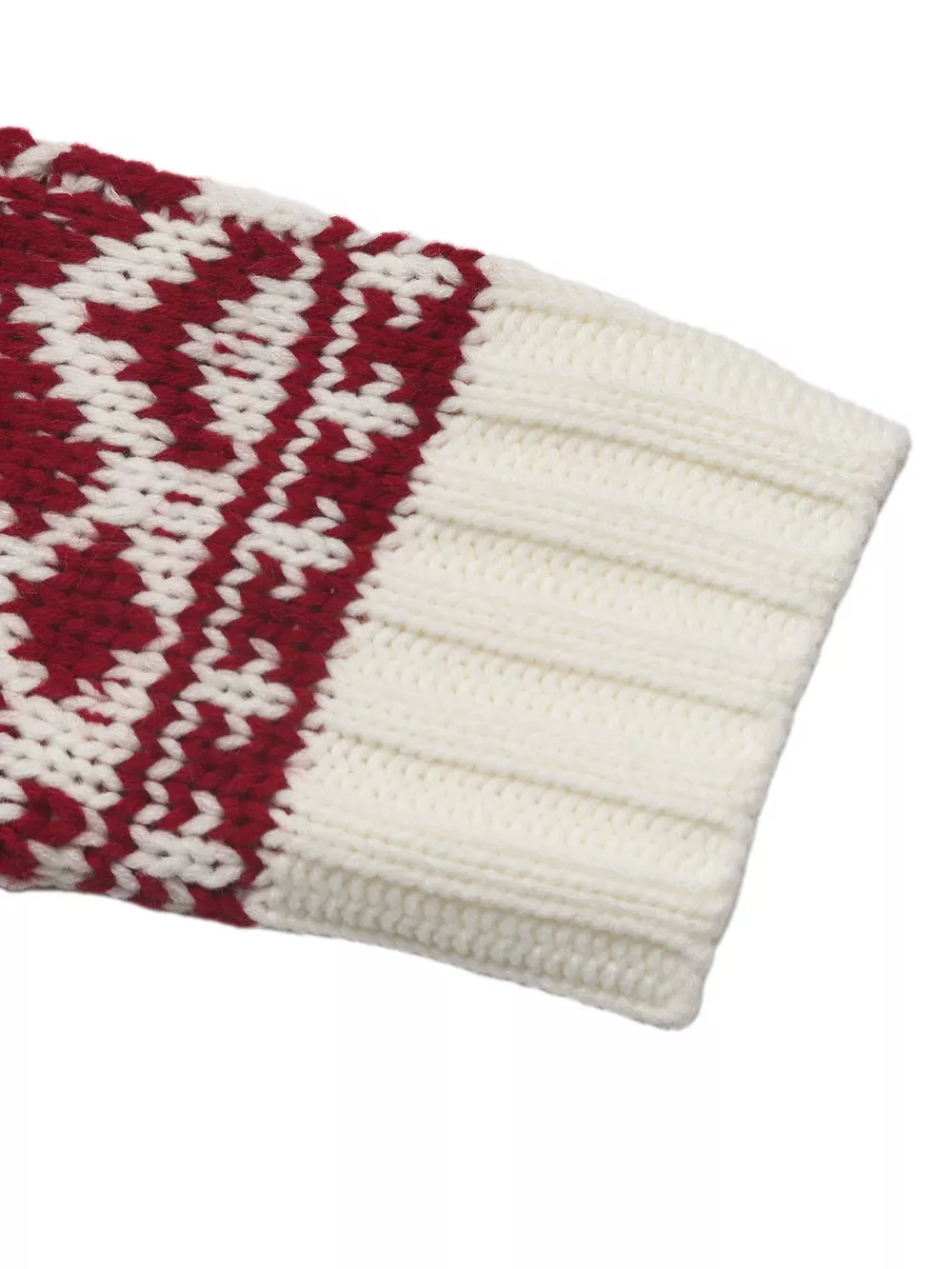 Christmas Cable Knit Long Sleeve Sweater, image 8