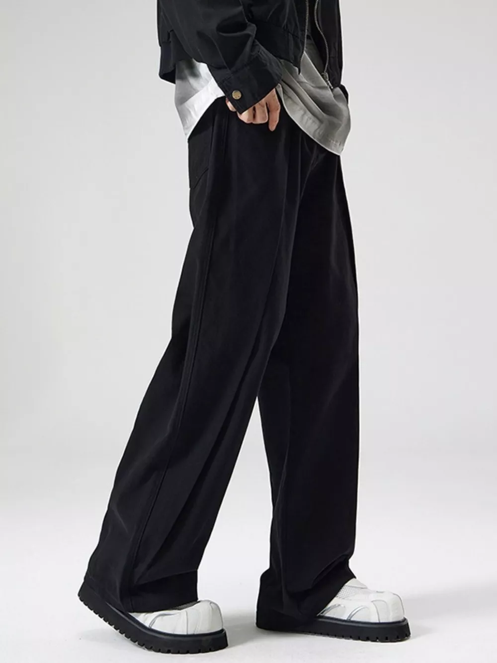 Men's Wide Leg Jeans, image 2