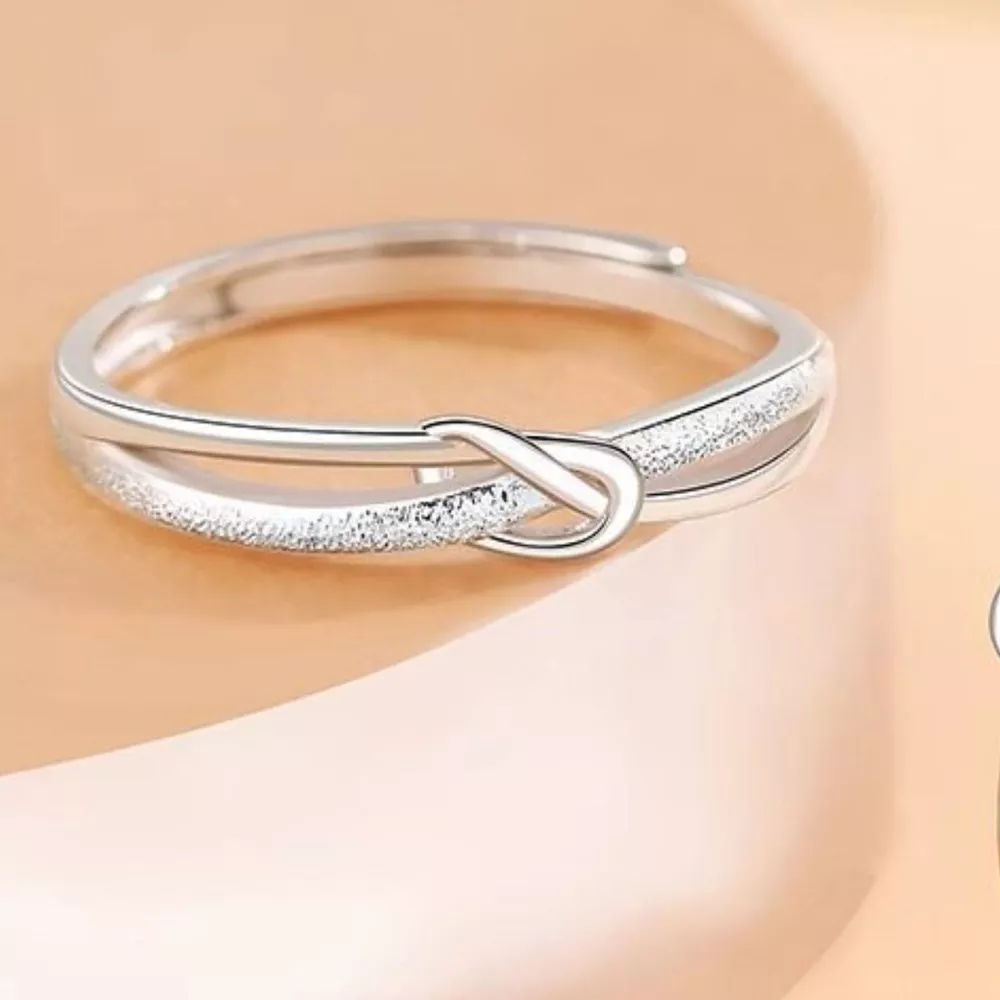 925 Sterling Silver Knot Ring, image 3