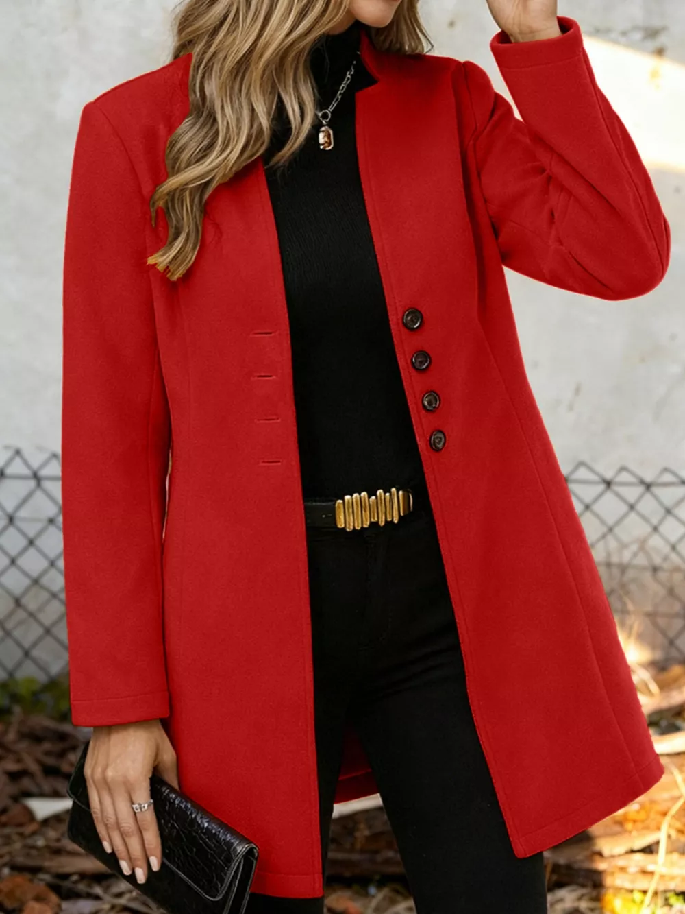 Button-Down Longline Outerwear, image 13